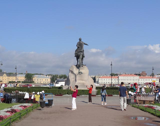 Памятник Петру I(Медный Всадник).Сенатская площадь