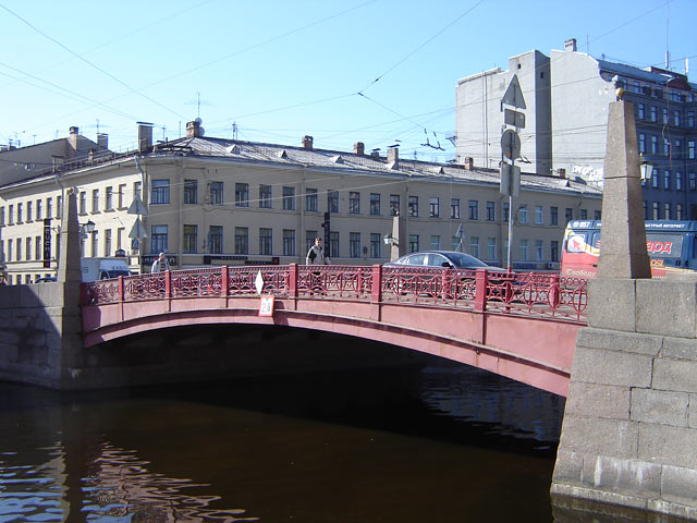 Красный мост.Санкт-Петербург