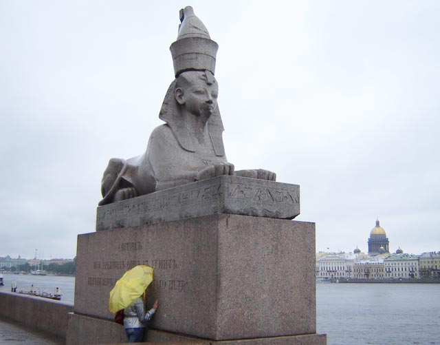 Sphinxes in Russia