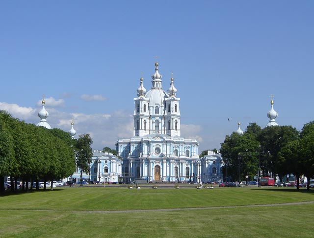 Смольный собор.Санкт-Петербург