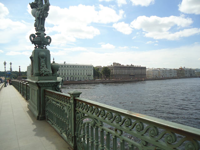 Мраморный дворец.Вид с Троицкого моста