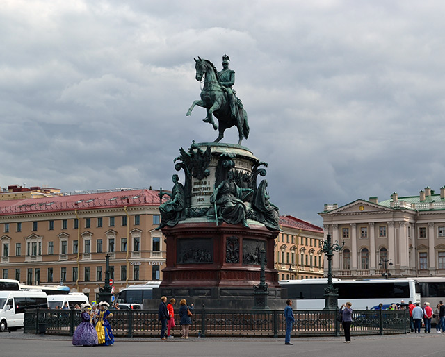 Памятник Николаю I.Санкт-Петербург