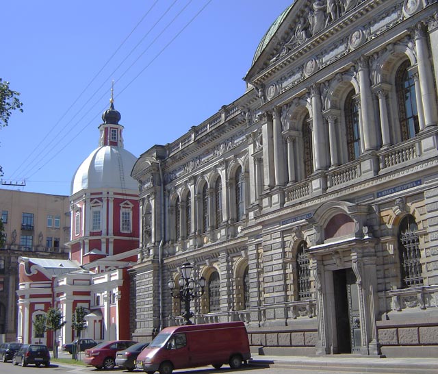 Пантелеймоновская церковь.Санкт-Петербург