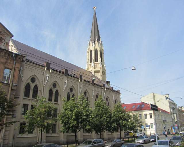 Лютеранская церковь Cв.Михаила.3-я линия В.О