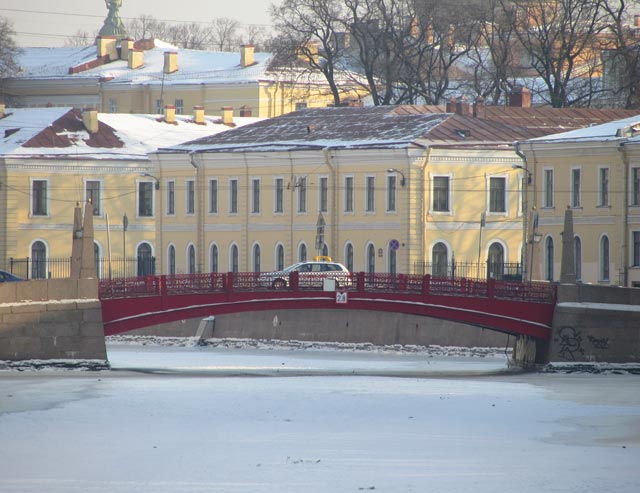 Красный мост.Санкт-Петербург