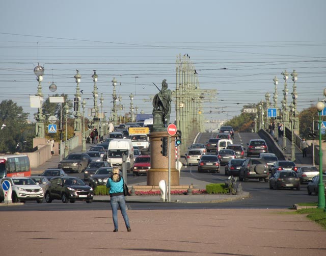 Памятник А.В.Суворову. Троицкий мост.Санкт-Петербург