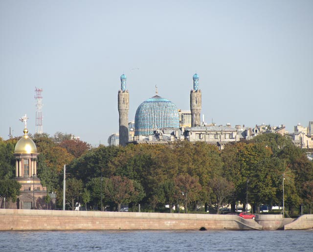 Mosque in St.-Petersburg of a photo