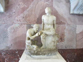Пан и Сатир.Рим. копия группы III век до н.э.