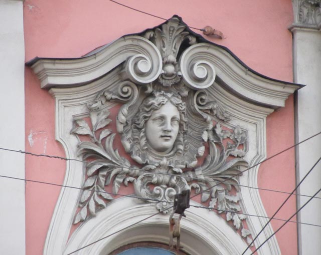 Дворец Белосельских-Белозерских.Фрагмент фасада.