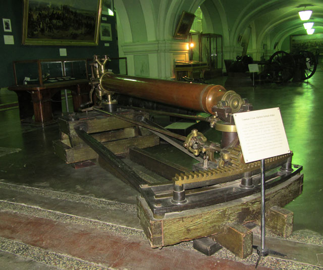 Артиллерийский музей.17,5 мм опытная паровая пушка 1826-29 г.г.