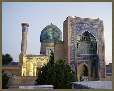 Мавзолей Гур-Эмир.	Самарканд. Узбекистан. Фото с сайта Википедия