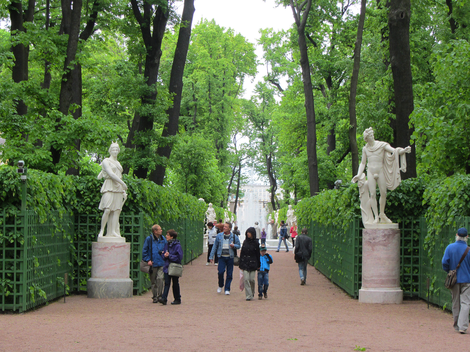 Летний Сад В Санкт Петербурге Фото