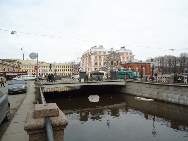 Новоконюшенный мост.Канал Грибоедова