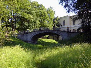 Павловск.Мост через овраг