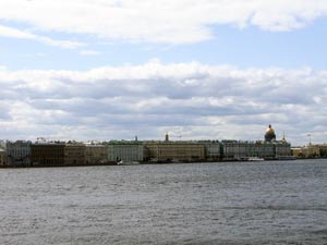 Вид со смотровой площадки"Невская панорама"