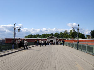 Иоановский мост.Петропавловская крепость.