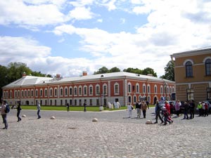 Петропавловская крепость.Комендантский дом.