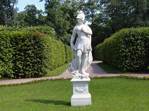 Скульптура Аполлон в Царском Селе
