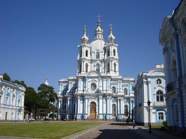 Смольный собор.Санкт-Петербург