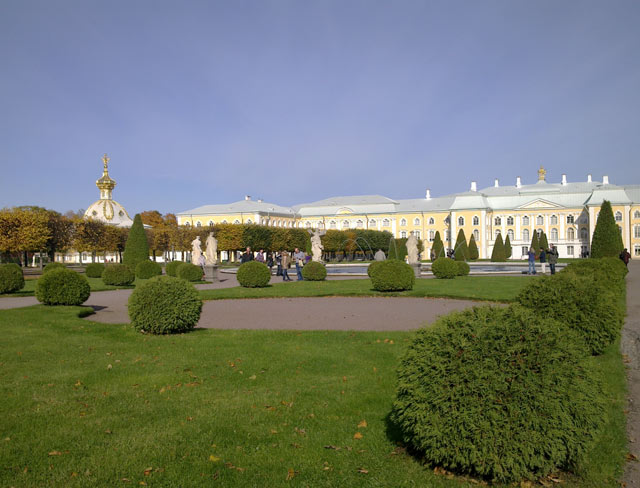 Петергоф.Верхний сад.