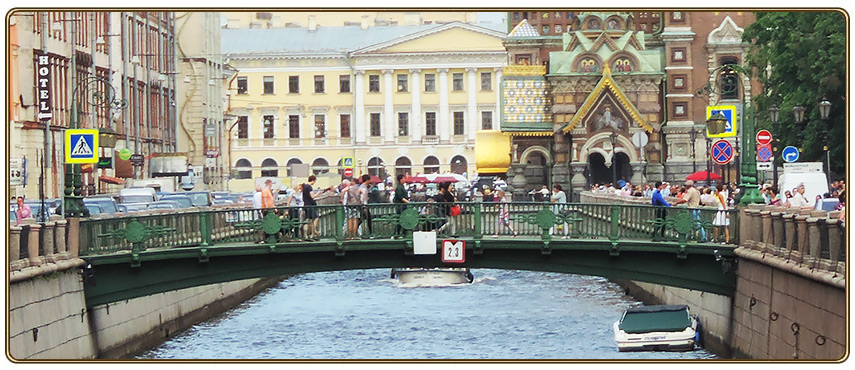 Итальянский мост.Санкт-Петербург