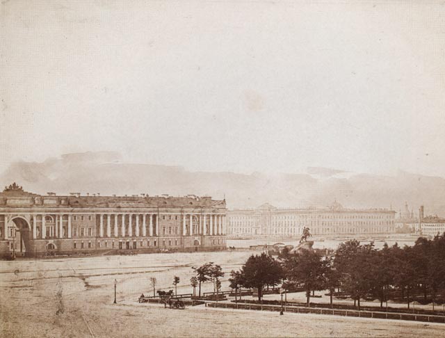 Сенатская площадь.Фотограф Бианки И.К. вторая половина 1870-х 