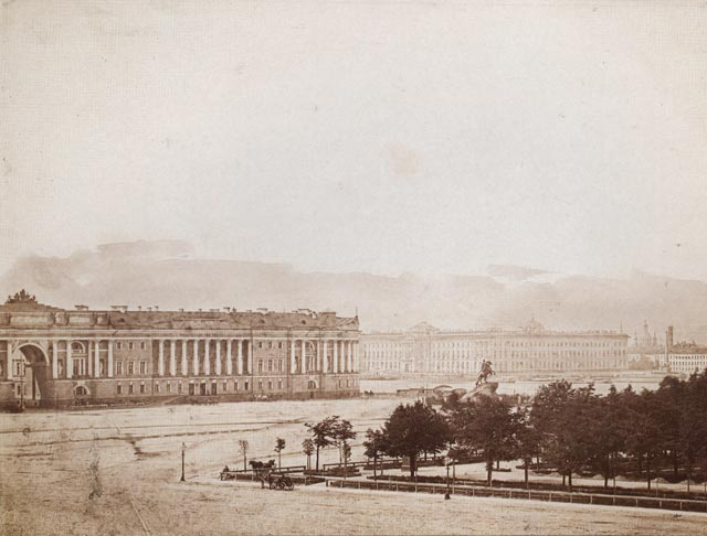 Сенатская площадь.Фотограф Бианки И.К. вторая половина 1870-х