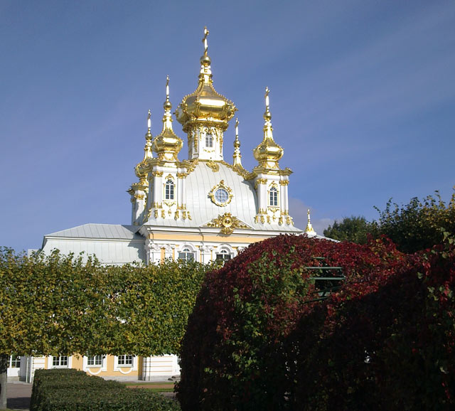Петергоф.Верхний сад.