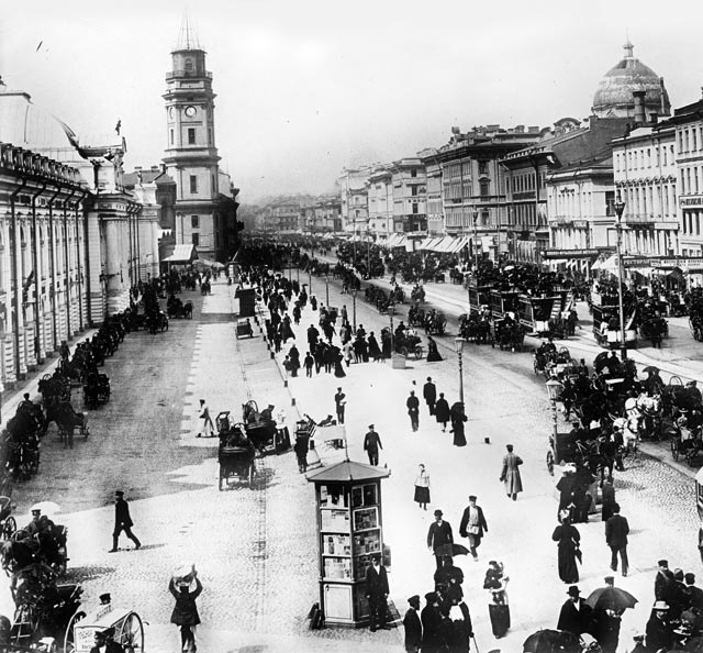 Невский проспект фото нач. XX века.