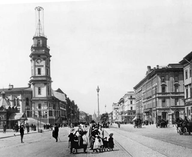 Невский проспект. 1900 г.