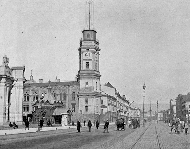 Невский проспект фото н. XX века.