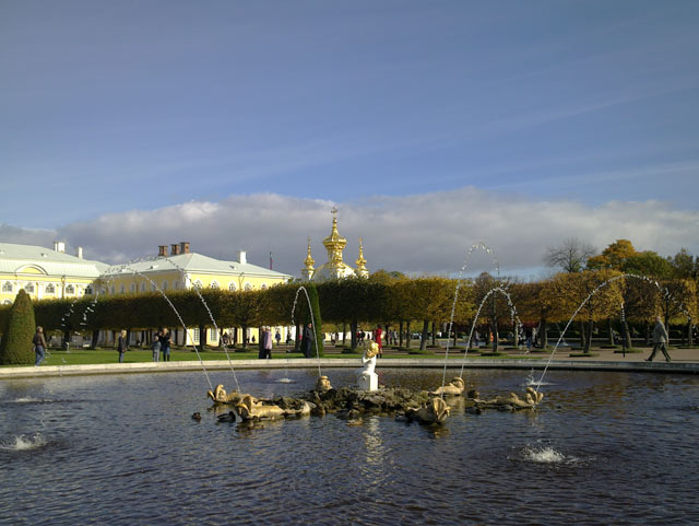 Петергоф.Верхний сад.