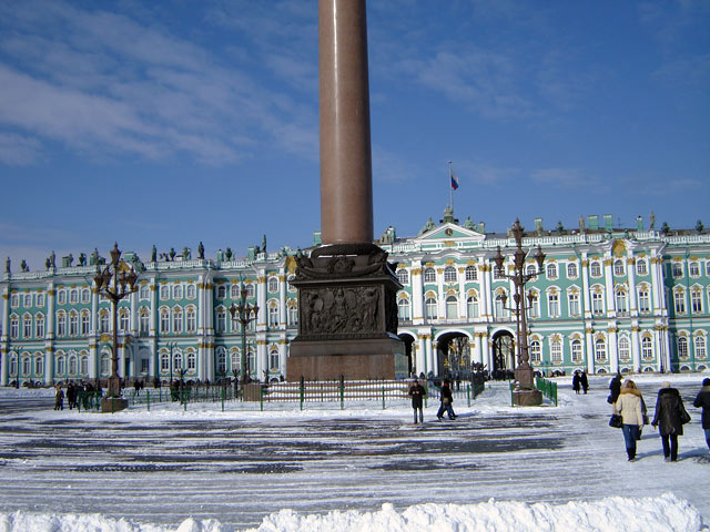 Зимний дворец.Дворцовая площадь.