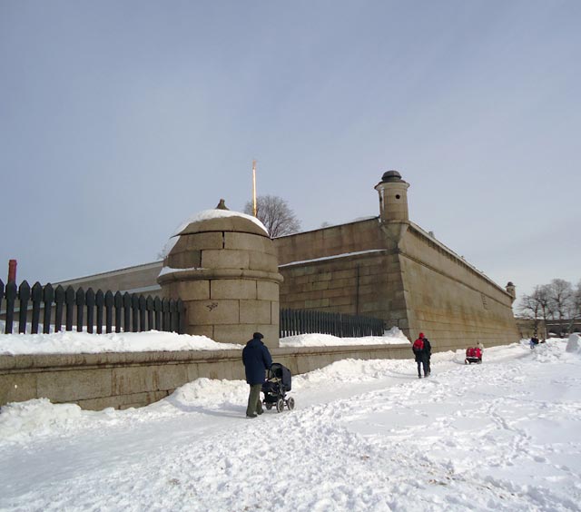 Петропавловская крепость. Ботардо.