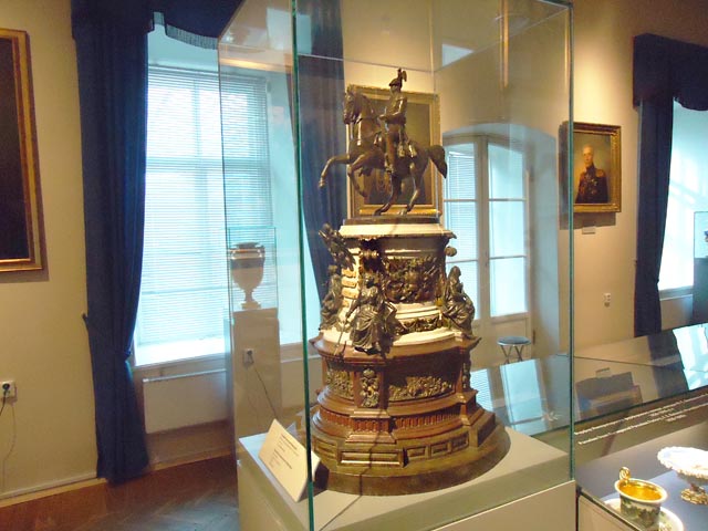 Конный памятник Николаю I. Рабочая модель ск. Б.Л.Тушкина(?).1840-е гг.
