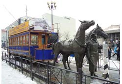 Памятник Петербургской конке