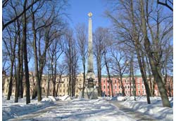 Обелиск "Румянцева победам" монумент
