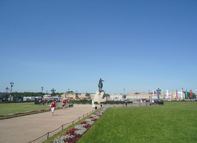 Памятник Петру I(Медный Всадник).Сенатская площадь