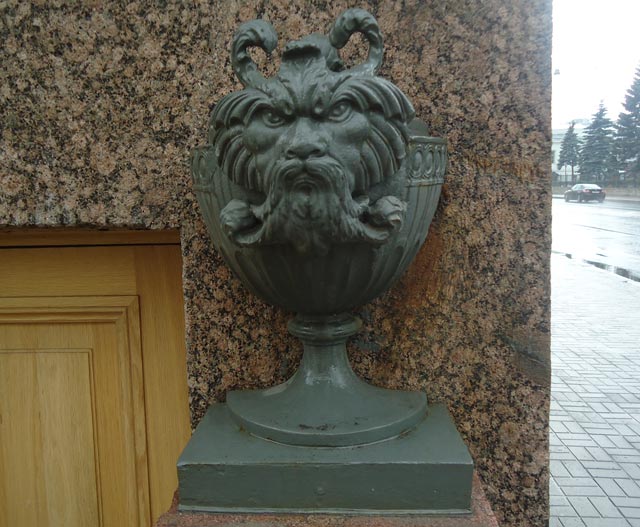 Таврический дворец.Фрагмент ограды.