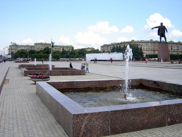 Поющие фонтаны.Московская площадь.Санкт-Петербург