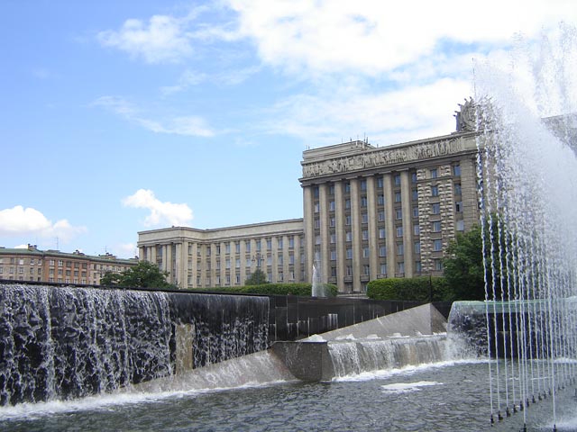 Поющие фонтаны.Московская площадь.Санкт-Петербург