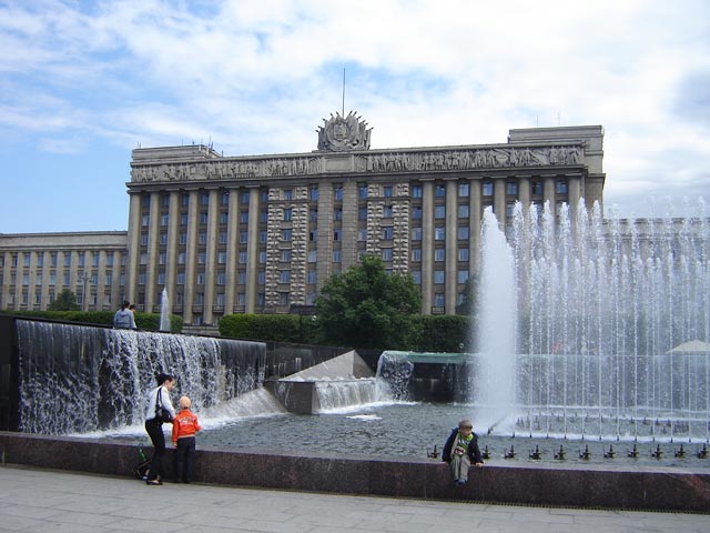 Поющие фонтаны.Московская площадь.Санкт-Петербург