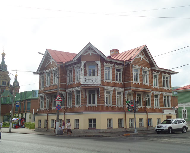 Петропавловский собор.Дом Хрущевых 1860-е гг.Санкт-Петербургский пр.,40.