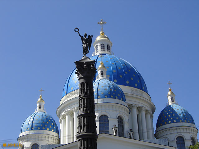 Троице-Измайловский собор.Колонна Славы.