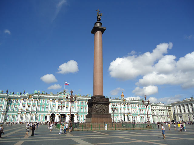 Александровская колонна.Дворцовая площадь Alexander Column