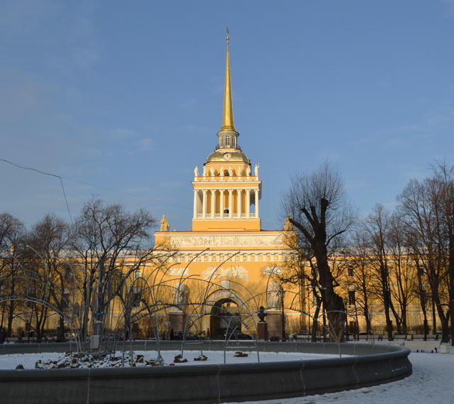 Александровский сад.Адмиралтейство.