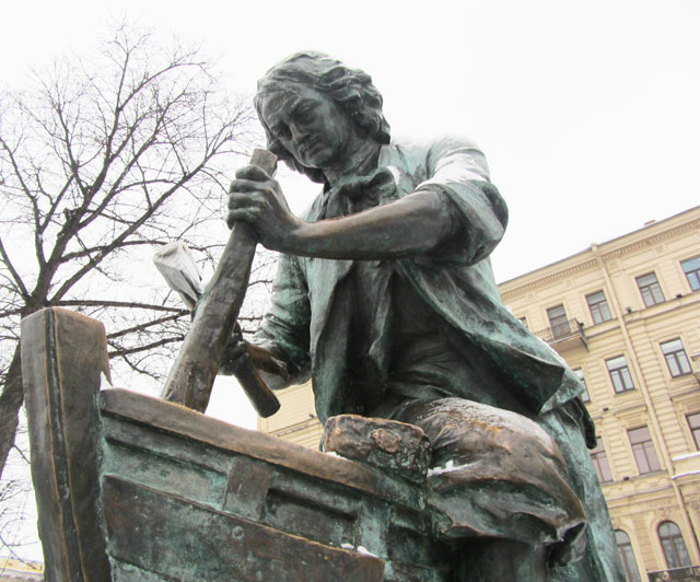 Памятник Петру I (царь-плотник).
