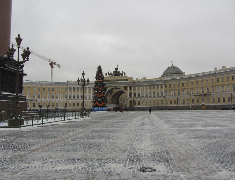 Дворцовая площадь.Арка Главного штаба.