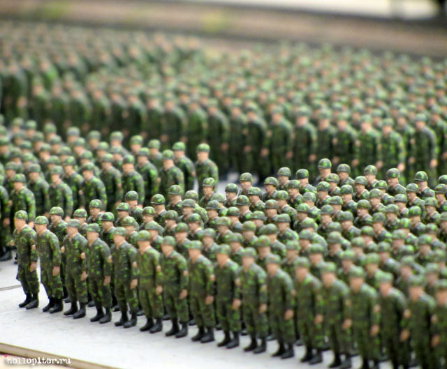 Гранд Макет Россия.Военное построение.