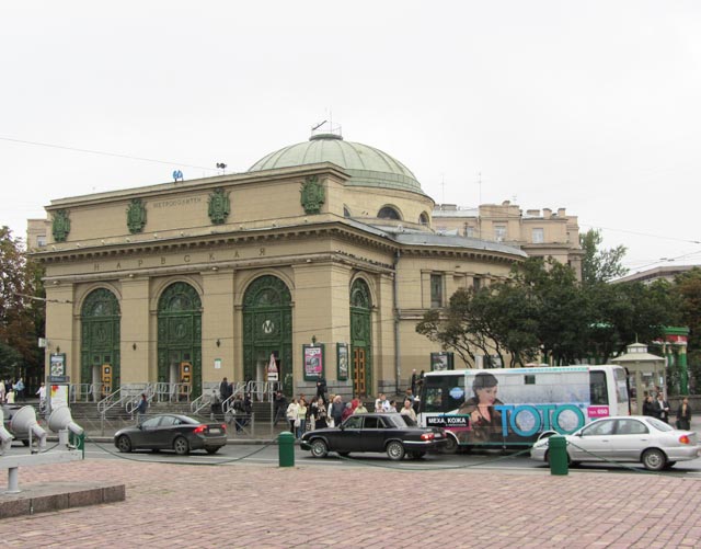 Метро Санкт-Петербурга.Станция "Нарвская".